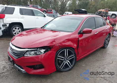 2016 Honda Accord Sport из США, поврежденный, VIN 1HGCR2F53GA127493